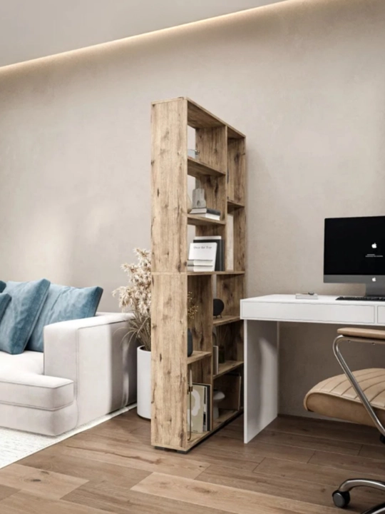 Kitoblar va o'yinchoqlar uchun polga qo'yiladigan tokchalar 174x85x20