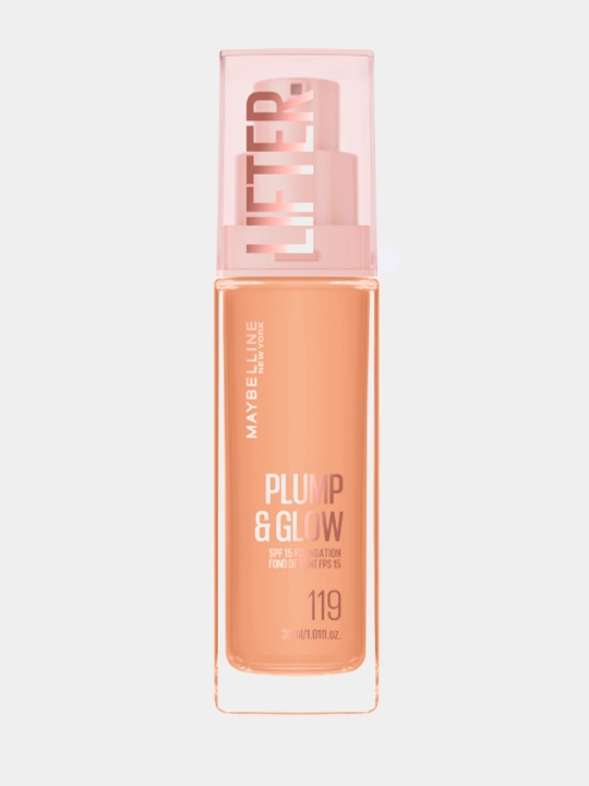 Maybelline New York Lifter Plump&Glow Foundation tonal kremi, SPF15, 119 ton, 30 ml - 