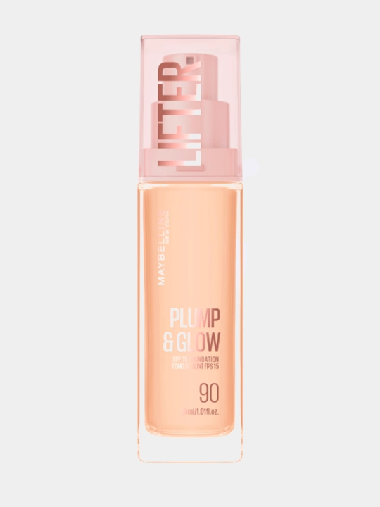 Maybelline New York Lifter Plump&Glow Foundation tonal kremi, SPF15, 90 ton, 30 ml - 