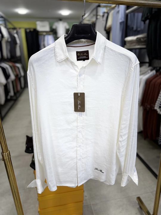 Erkaklar uchun zig‘ir ko‘ylak klassik, nafas oluvchi, yozgi, M–3XL
