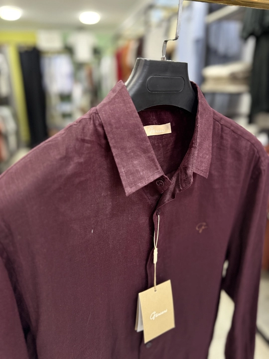 Erkaklar uchun zig‘ir ko‘ylak klassik, nafas oluvchi, yozgi, M–3XL