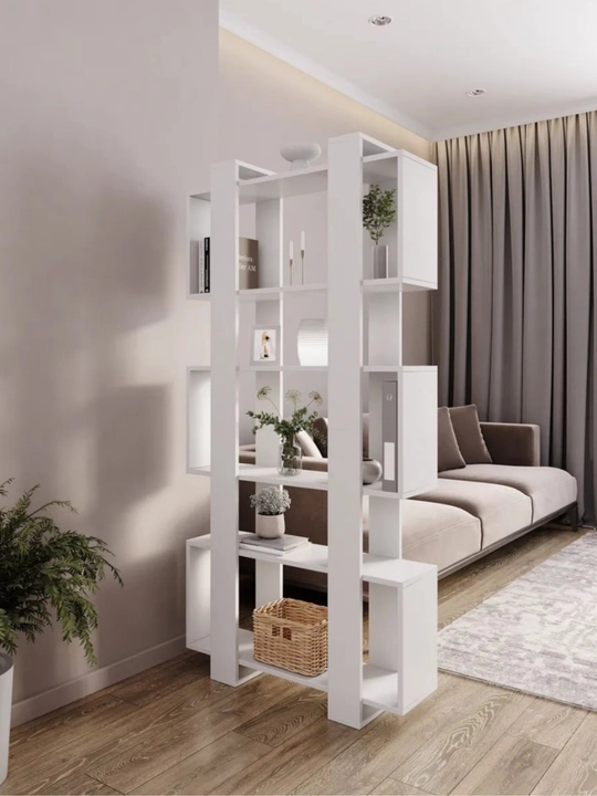Kitoblar va o'yinchoqlar uchun polga qo'yiladigan tokchalar 163x80x21