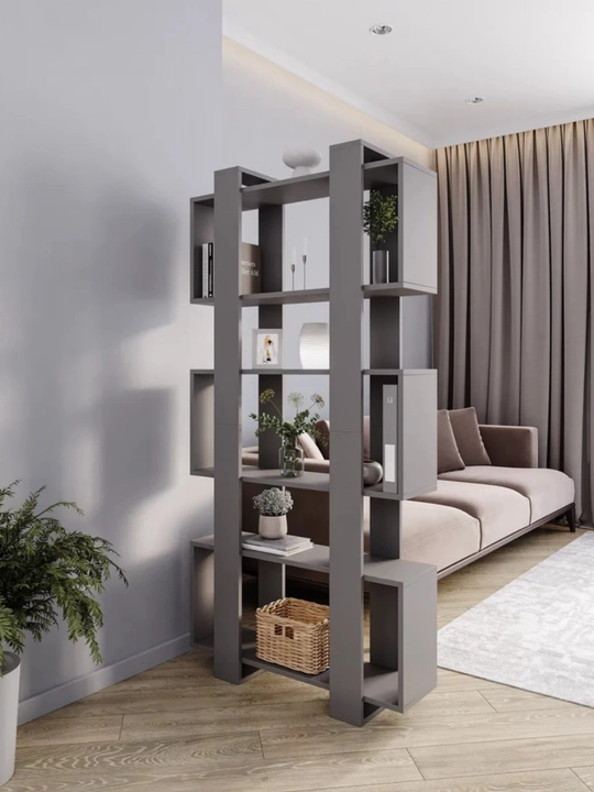 Kitoblar va o'yinchoqlar uchun polga qo'yiladigan tokchalar 163x80x21