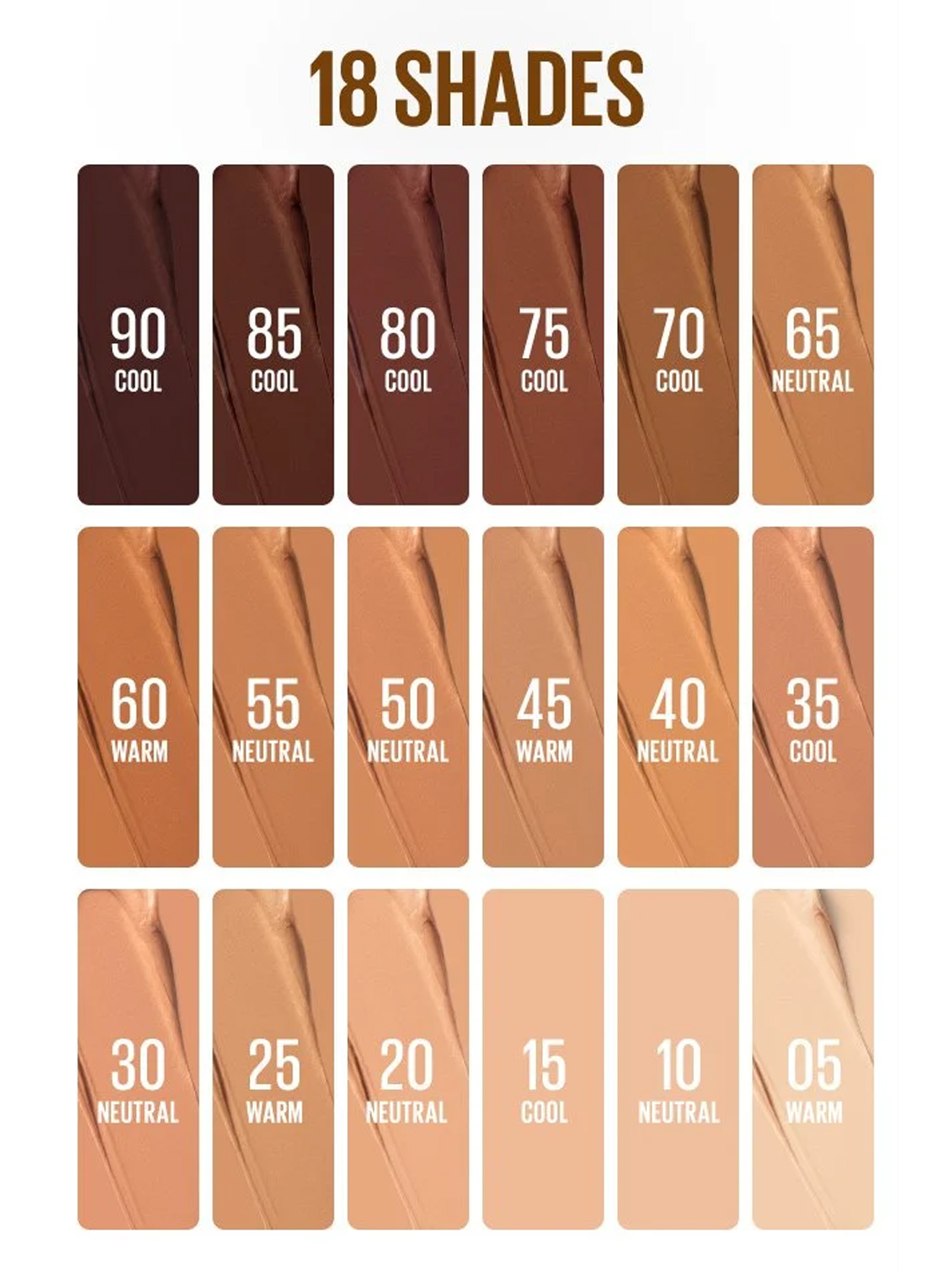 Maybelline Lifter Stix Multi-Use Face Sculpting Sticks yuzni konturlash uchun tayoqchasi, Ton 30, 6 g