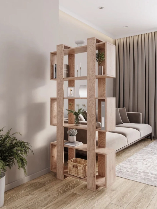 Kitoblar va o'yinchoqlar uchun polga qo'yiladigan tokchalar 163x80x21