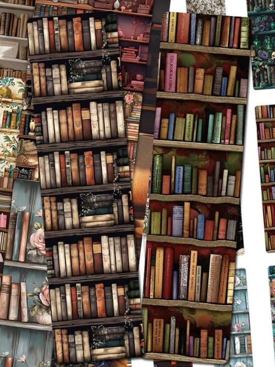 Zakladkalar, bookmark, xatchop, 6 dona to‘plam, turli dizaynlarda, tasodifiy tanlanadi - 