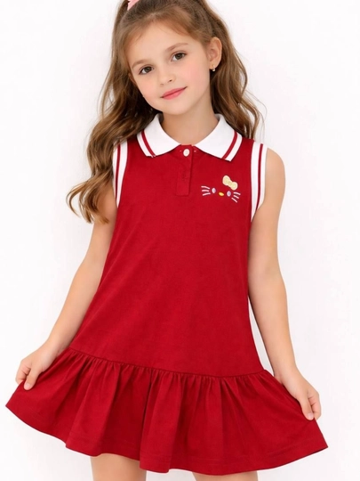 Платье Бардо с изображением Hello Kitty — модная модель для девочек