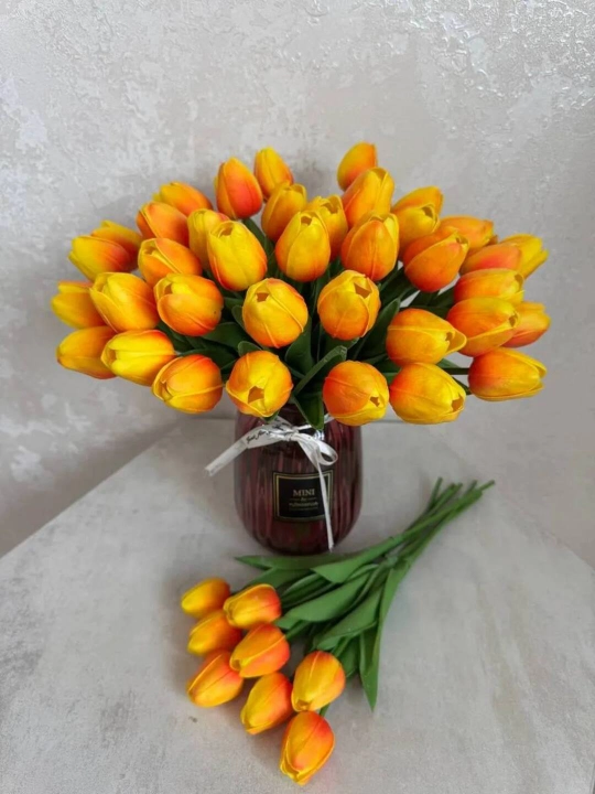 Sun'iy gullar, sovg'a, guldastalar va bezak uchun, 27-44 sm, Gifthome