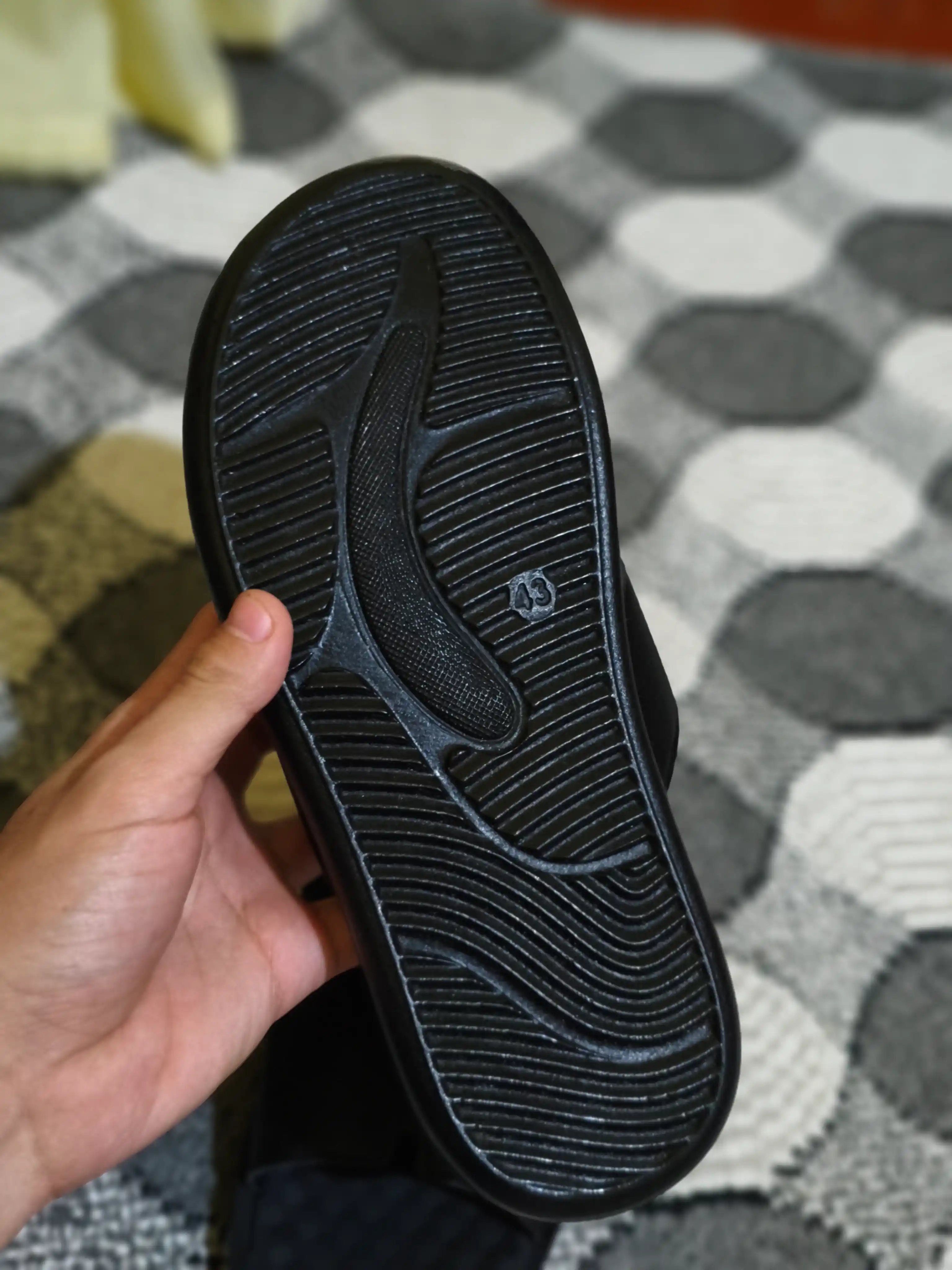 Мужские тапочки, hermes, летняя обувь, 40-44, шлепанцы, на лето