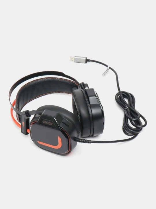 RGB yorug‘lik va mikrofonli Moradi V10 o‘yin quloqchinlari