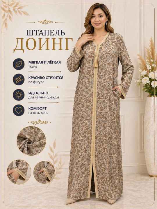 Ayollar uchun kundalik va kechki koylak. 1 razmerga malamerka - 