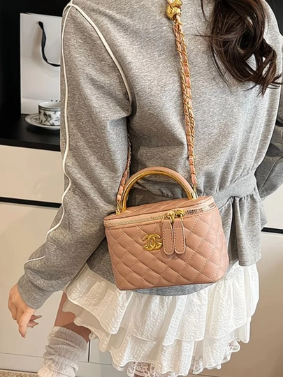 Женская сумка Chanel — SITORAS-SUMKA2-РОЗОВ