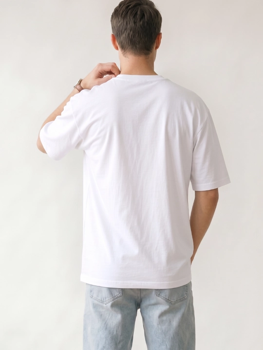 Футболка оверсайз, унисекс, белая и черная,с принтом, парные футболки, oversize streetwear