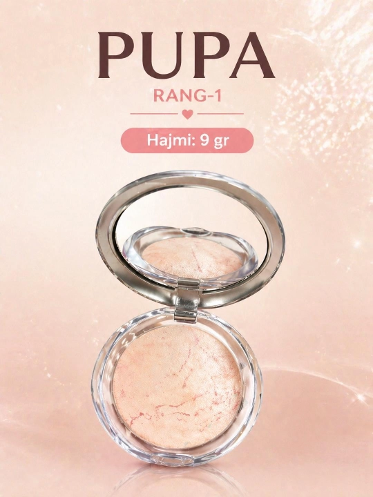 Хайлайтер Pupa оттенок-1 – для лица, 9 г - 