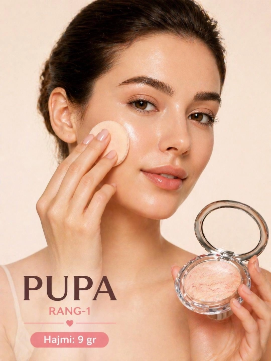 Хайлайтер Pupa оттенок-1 – для лица, 9 г