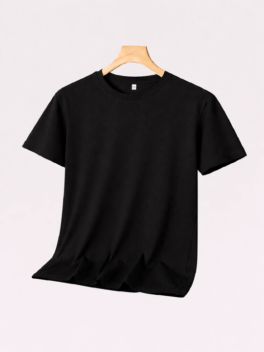 Мужская футболка из вискозы мягкая, базовая S-XXL - 