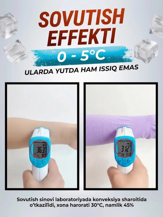 Erkaklar va ayollar uchun universal qo‘l yenglar, quyoshdan himoya, sport, 2 dona