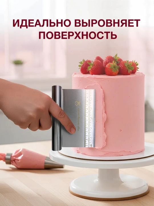 Набор кондитерских шпателей, для выравнивания торта и теста