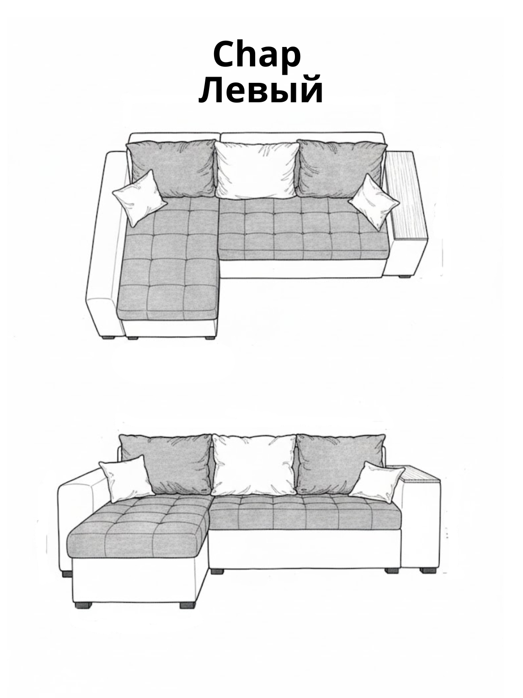 Угловой диван с механизмом «Дельфин» — Стиль, Комфорт и Практичность в одном решении
