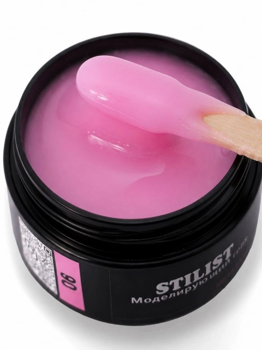 Gel №06, 30 ml, mayin pushti rang, tirnoqlar uchun, STILIST_STORE