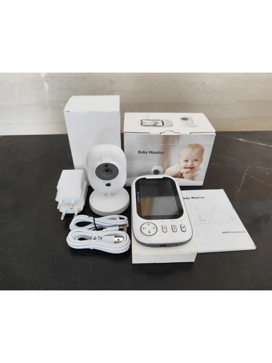 ABM600 simsiz audio video chaqaloq monitorlari bolalar chaqaloqni tomosha qilish uchun - 