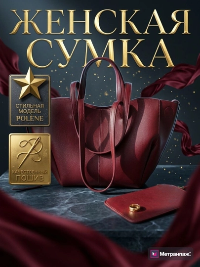 Сумка женская, модель Полене