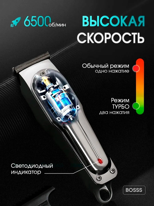 Триммер для бороды, усов и волос VGR V-055, 071, 290, 947, 937, 030, 085, 933 беспроводной