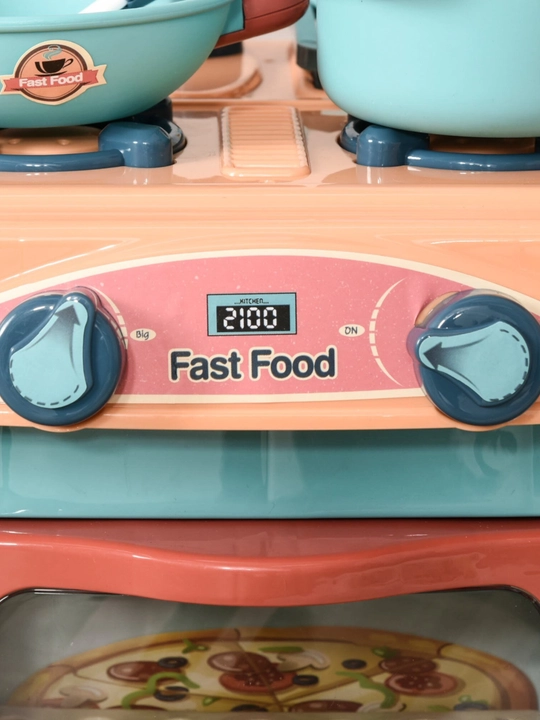 Детский игровой кухонный набор (Fast Food Playset с кассой)
