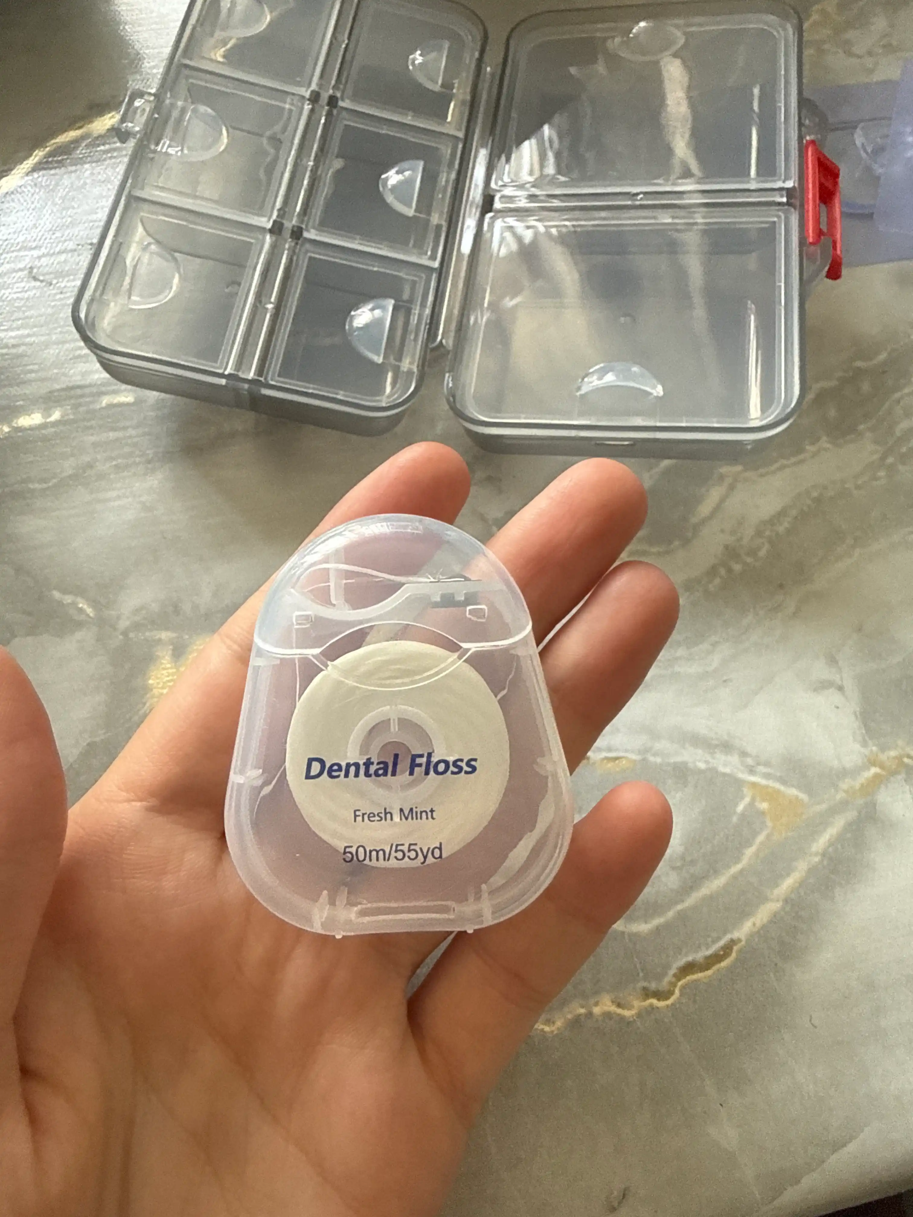 Зубная нить Dental Floss Fresh Mint — 50 метров, мятная
