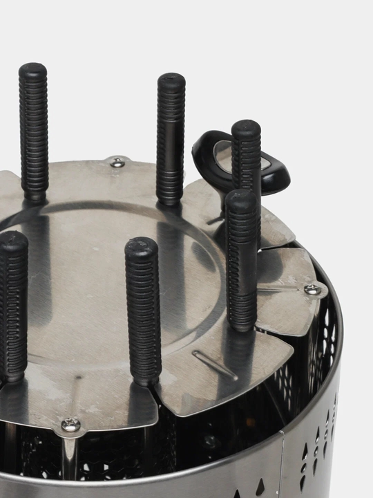 Elektr shashlik tayyorlagich Osman OS-08, 8 ta shampur, qo‘shimcha 8 ta shampur