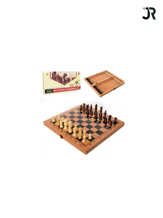 Yog'och shaxmat, shashka va nardalar 3 vs 1 da, va Garri Potter shaxmati