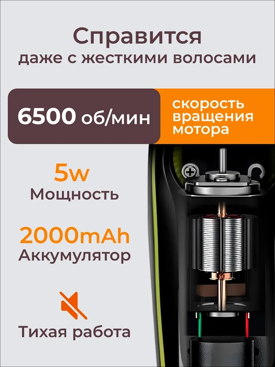 Триммер для бороды, усов и волос VGR V-055, 071, 290, 947, 937, 030, 085, 933 беспроводной