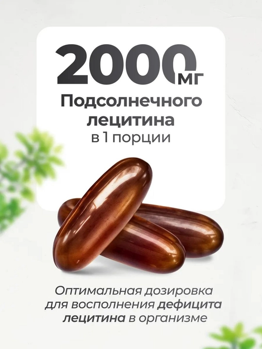 Kungaboqar letsitini, VitaMeal, jigar uchun vitaminlar, 2000 mg, 240 kapsula