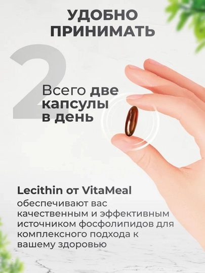 Kungaboqar letsitini, VitaMeal, jigar uchun vitaminlar, 2000 mg, 240 kapsula