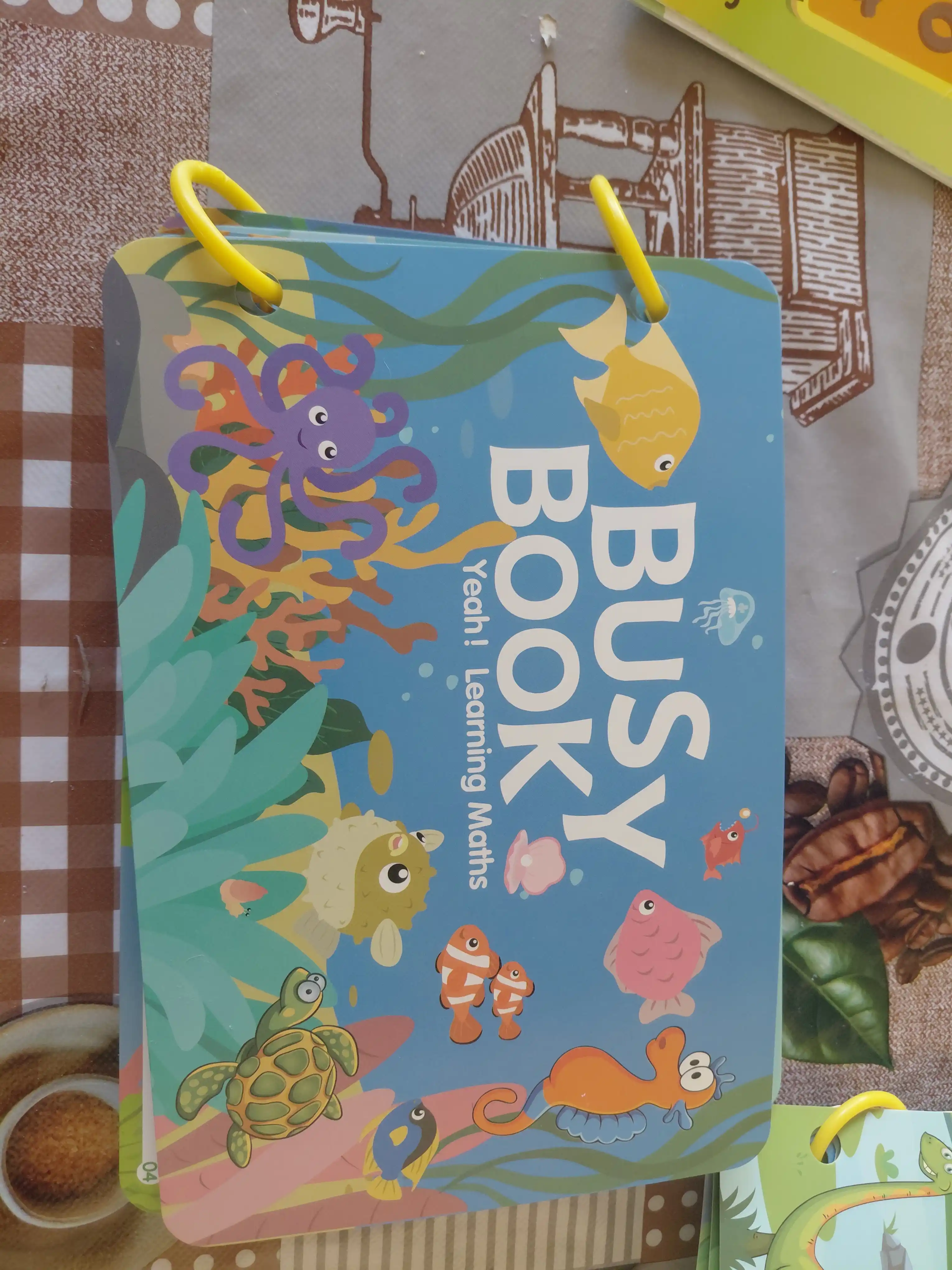 Стикеры с рисунками и бизи бук "busy book" головоломки