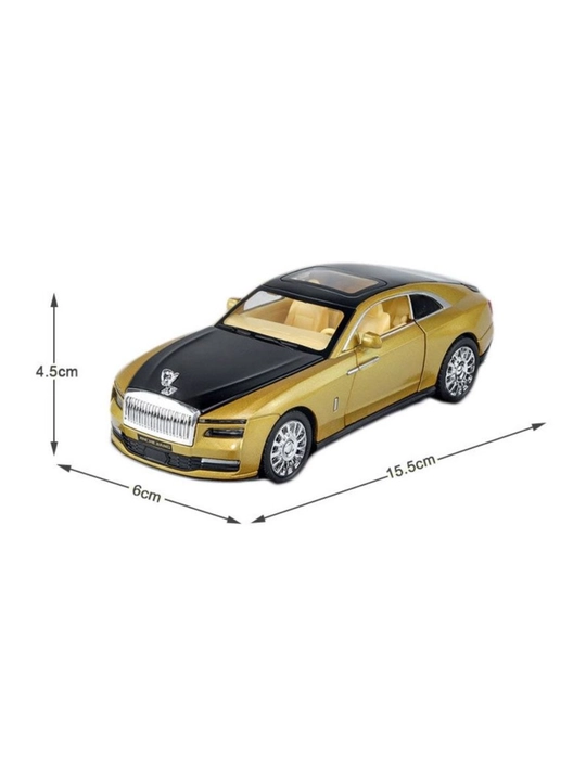 1:32 o‘lchamdagi metall avtomobil modeli, ochiladigan eshiklar bilan, Rolls-Royce uslubida