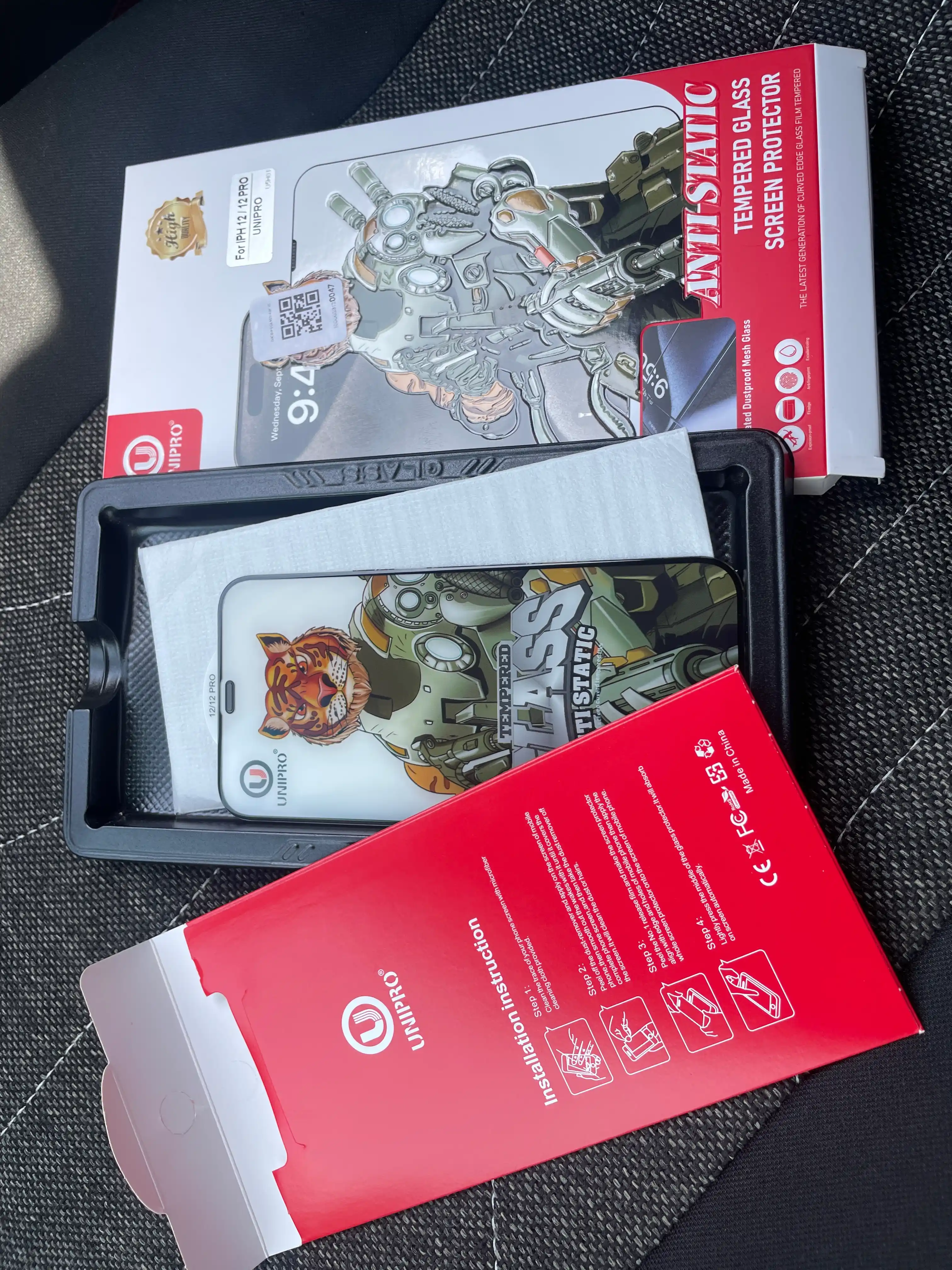 Himoya oynasi Tempered iPhone XS, 11, XR, 12, 13, 14, 15, Pro, Pro Мax uchun