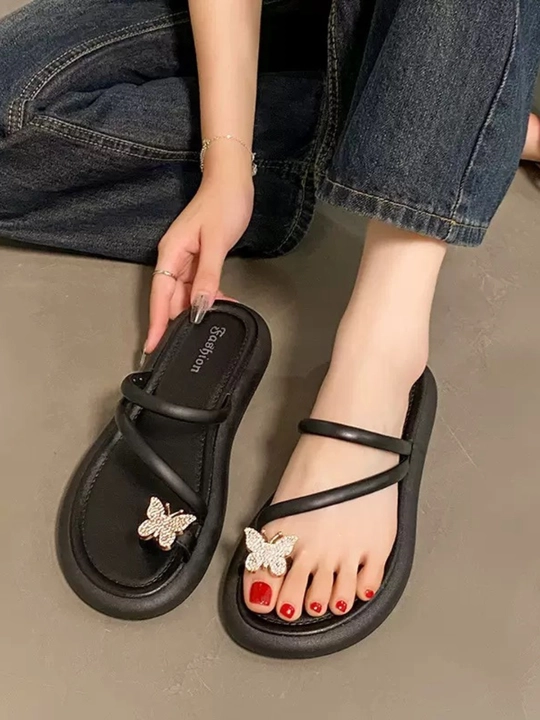 Ayollar bosonojkalari, yozgi sandal tapochlakar, slansi, sandallar, 1 o'lcham kichikli