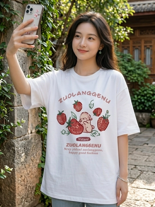 OVERSIZE футболка для женщин и девушек