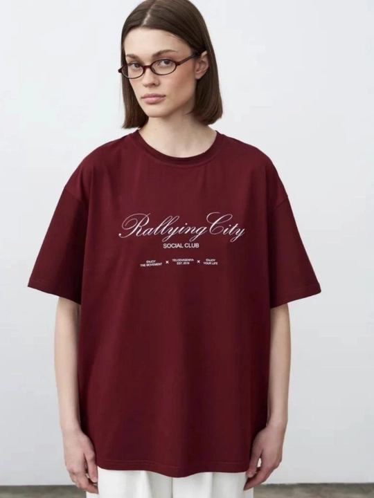 OVERSIZE футболка для женщин и девушек