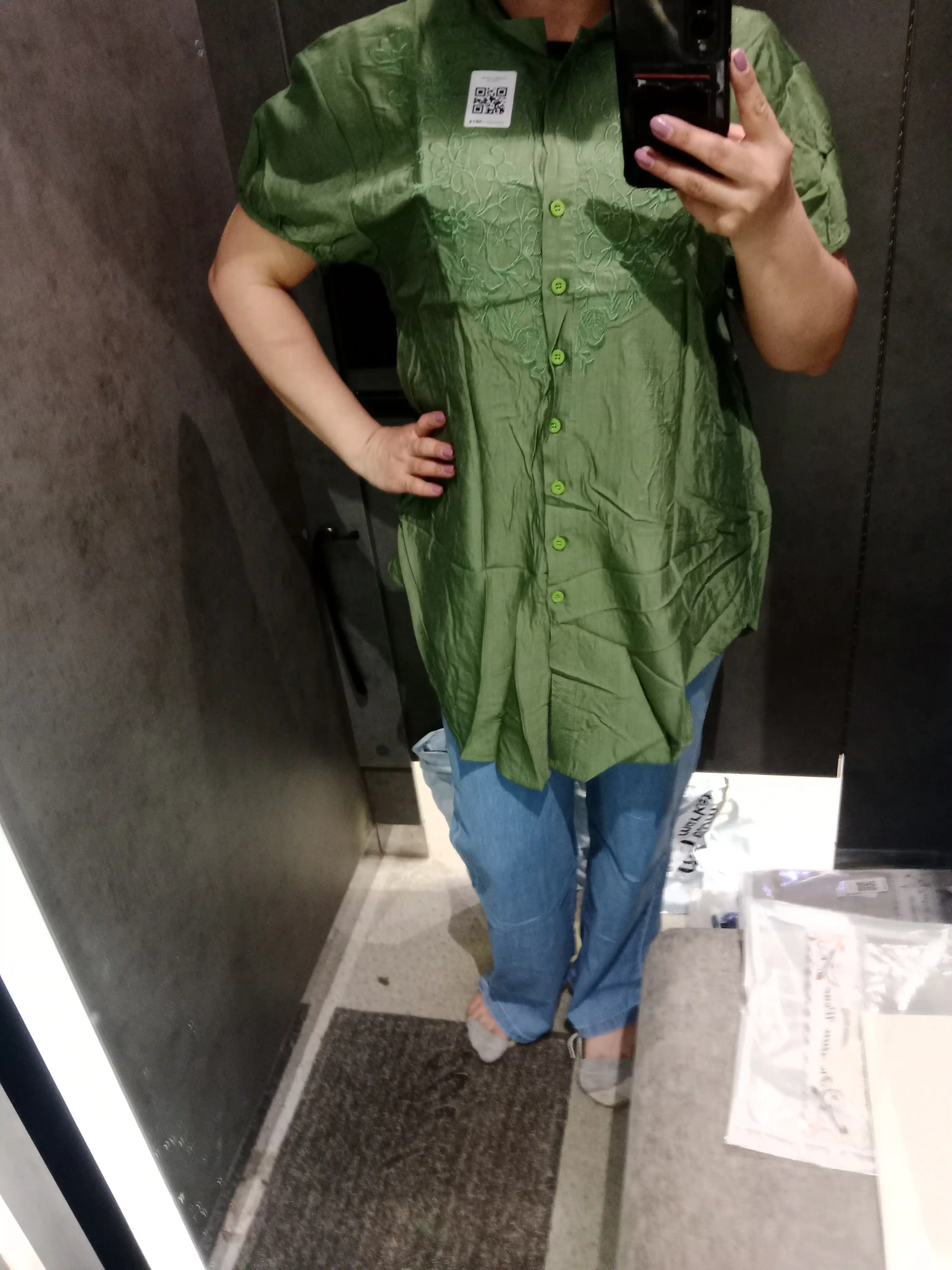 Ayollar rubashkasi tunika XL–4XL. Yozgi paxta va lyon bluzka kashtali erkin fason, sorochka