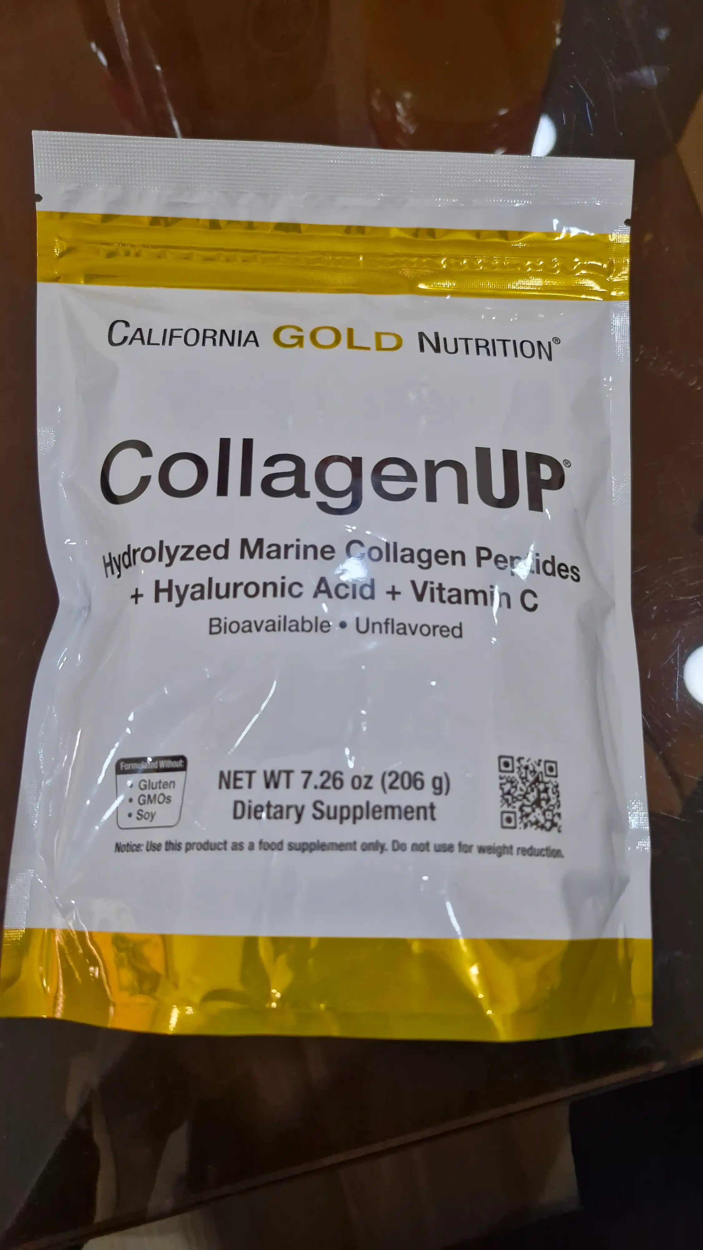 California Gold Nutrition, CollagenUP®, Коллаген с нейтральным вкусом, 206 г