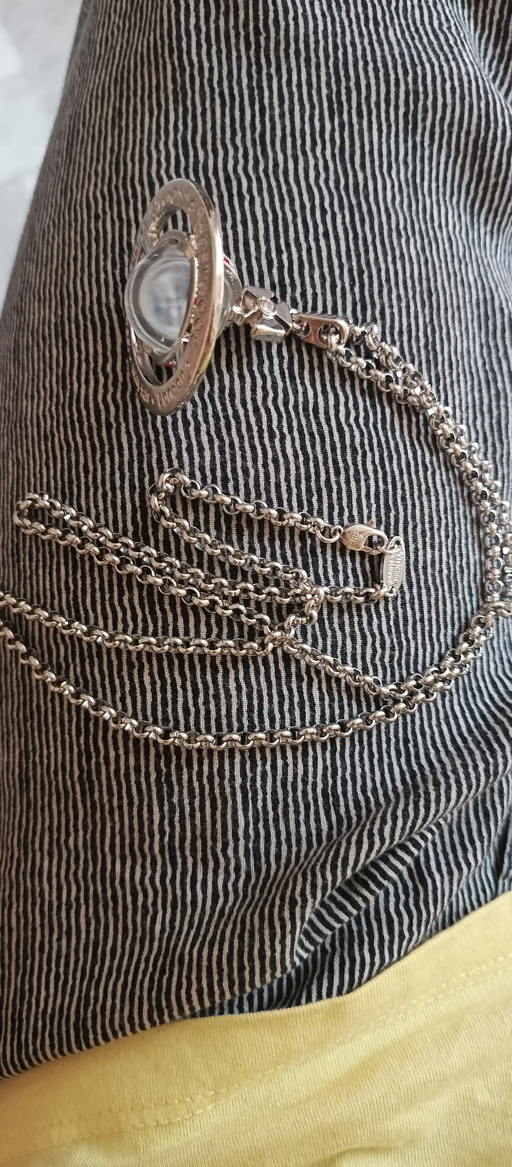 Цепочка на шею, с подвеской Vivienne Westwood, ожерелье