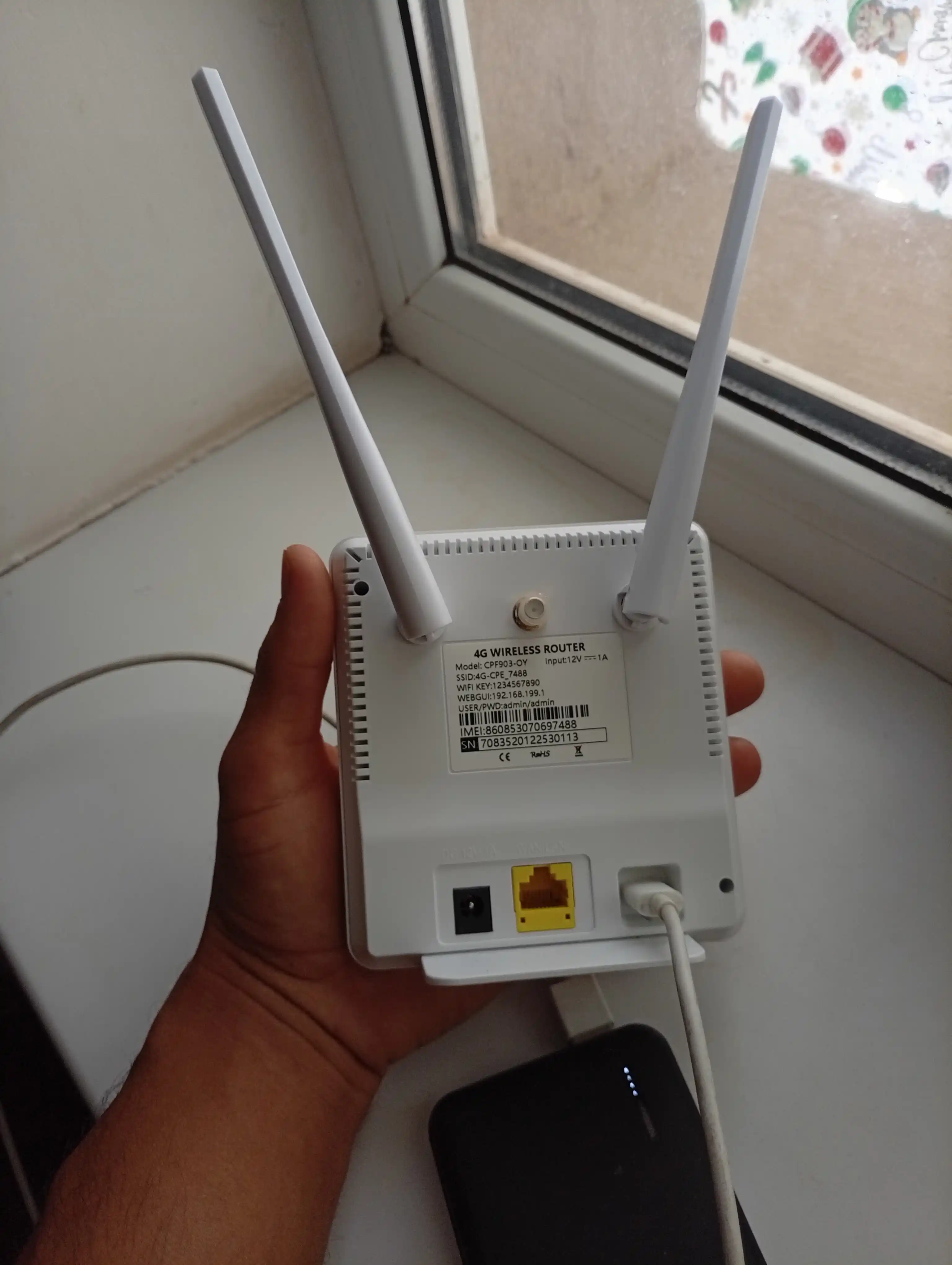4G Роутер Wi-fi CPE 4G LTE CPF903
