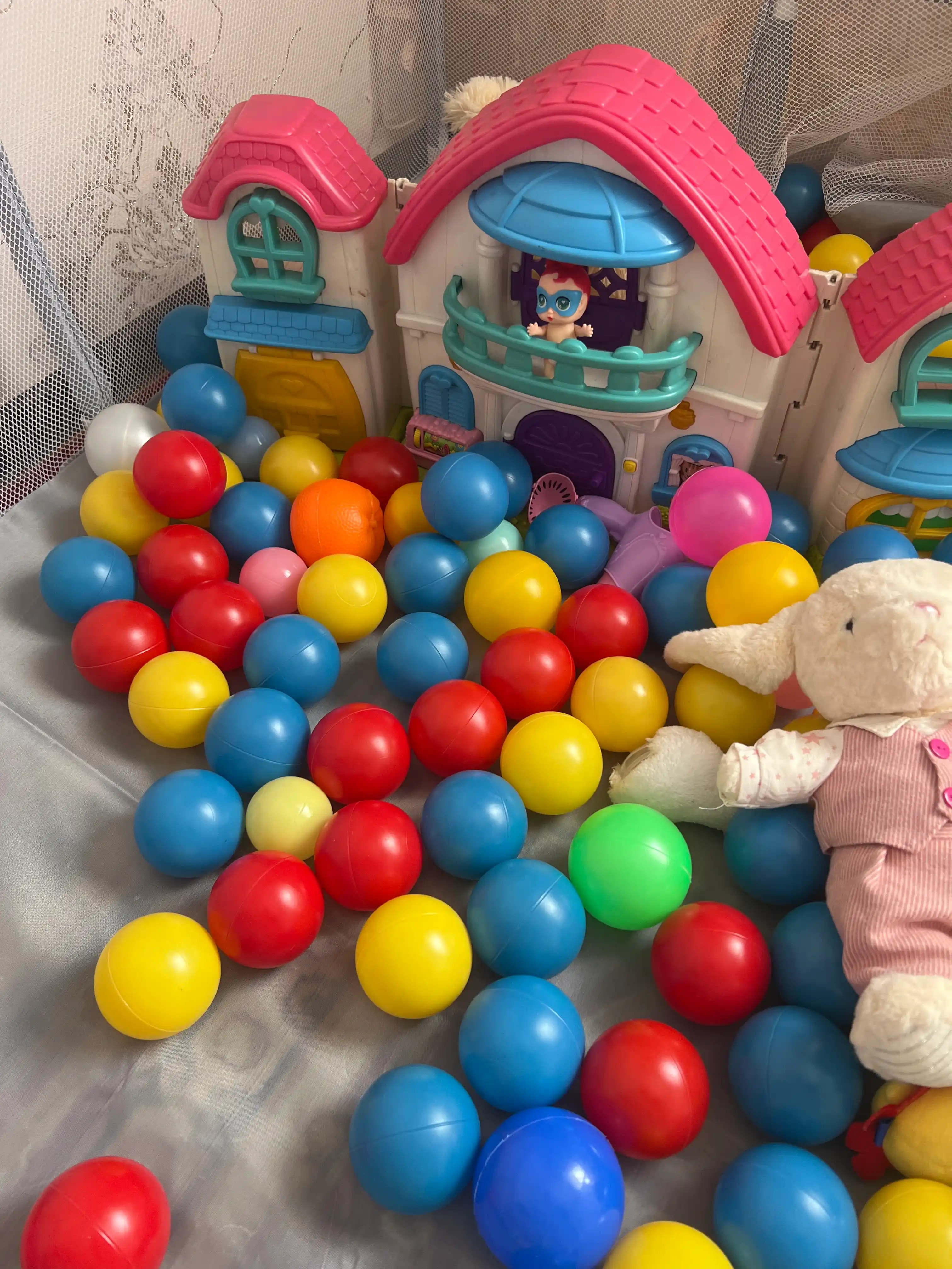 Mini Ball Pool — цветной игровой мир (мягкие, экологичные(10/20/30/40/50/100)