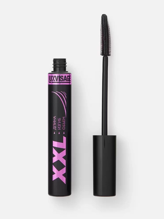 Luxvisage kiprik uchun tush XXL - uzunligi, egilishi, hajmi, qora rangda