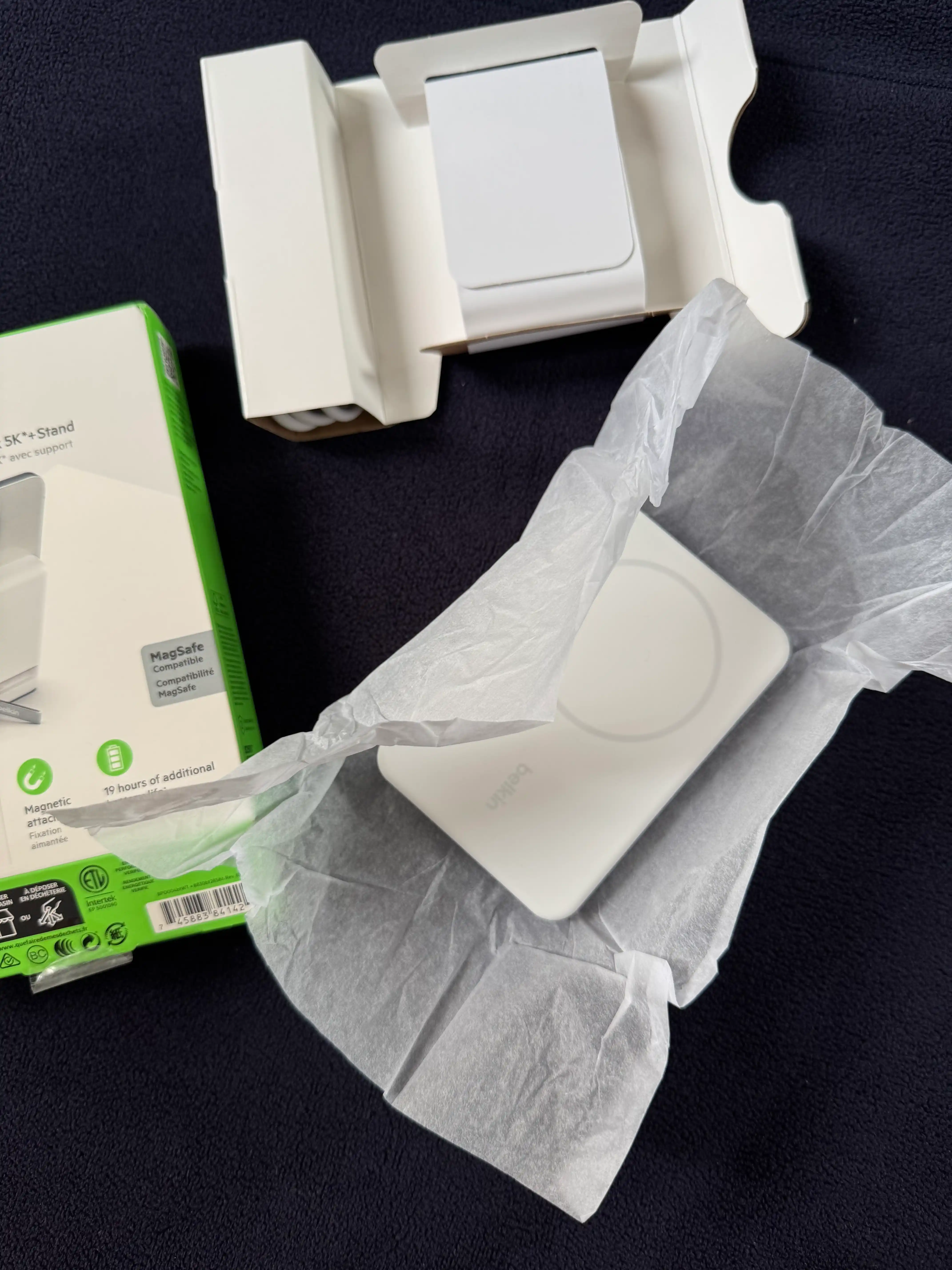 Power bank Belkin 5000 mAh soat sig‘imli, taglik uchun