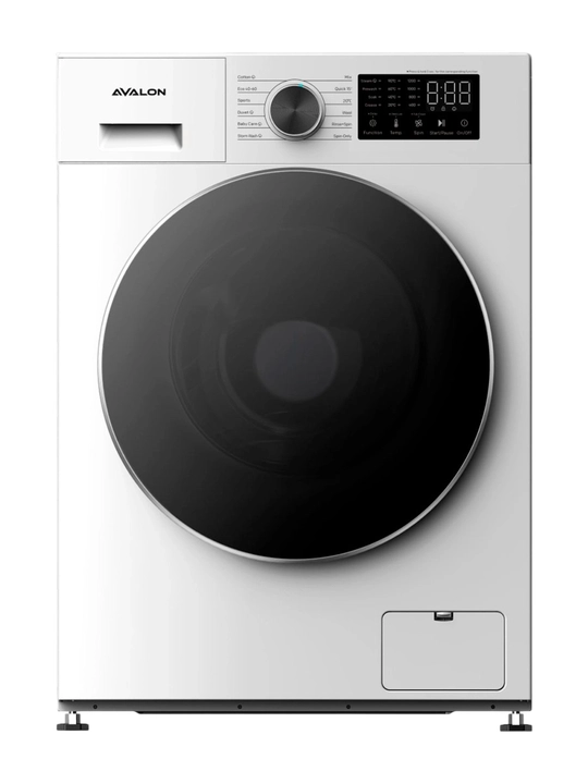 Kir yuvish mashinasi Avalon AVL-WM 6040 W Flat, 6 kg, 1000 rpm, inverter, tez yuvish