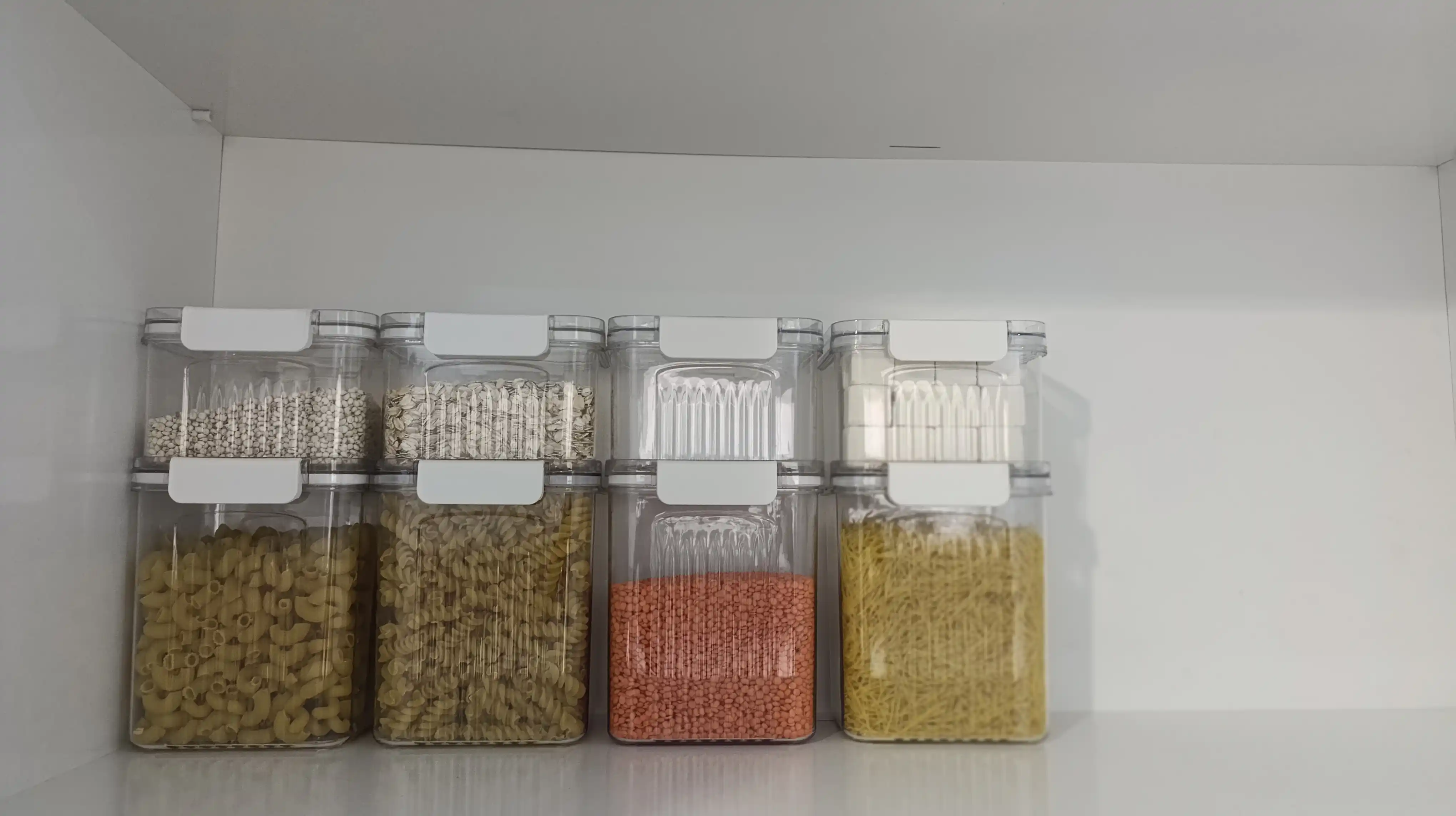 Контейнер для круп, для хранения сыпучих продуктов, акриловый, 1 шт