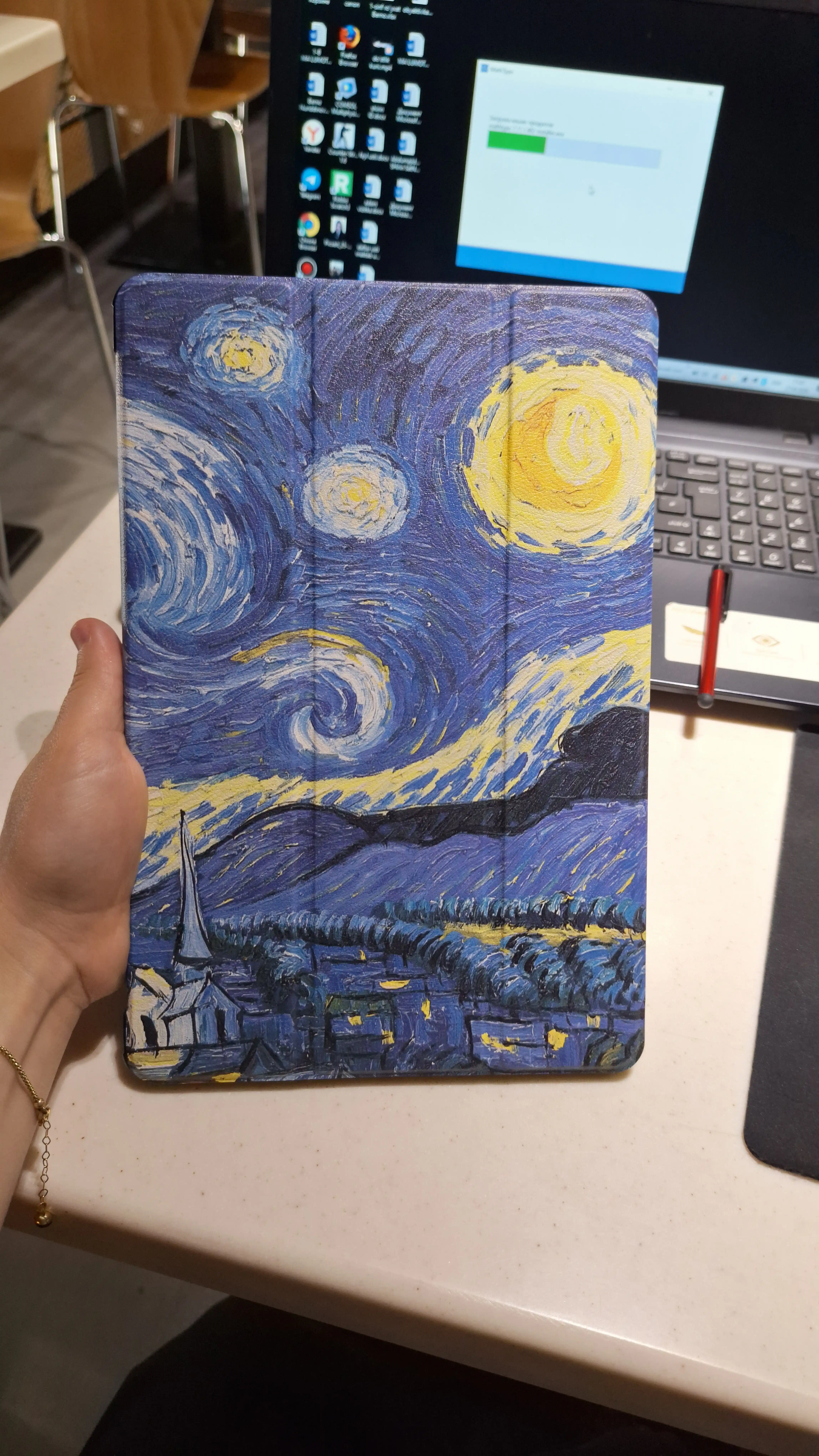 Чехол для Samsung Tab A9 / A11 8.7" и A9+ / A11+ 11" + стилус, Sleep/Wake, подставка